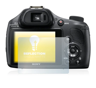 Image of the device Sony Cyber-Shot DSC-HX400V with a wide variety of screen protectors.