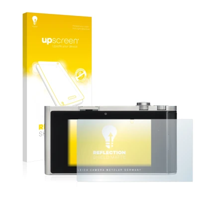 Front side of a product packaging with the brand logo upscreen. Next to it is the device Leica T (Typ 701) shown with the corr