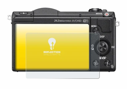 Image of the device Sony Alpha 5100 (DSLR-A5100) with a wide variety of screen protectors.