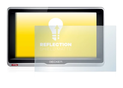 Image of the device Becker Professional 6 LMU with a wide variety of screen protectors.