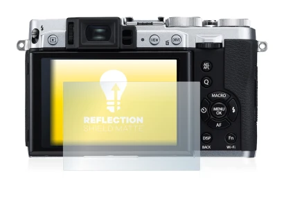 Image of the device Fujifilm X30 with a wide variety of screen protectors.