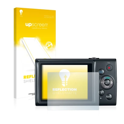 Front side of a product packaging with the brand logo upscreen. Next to it is the device Canon IXUS 170 shown with the corresp