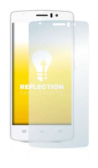 Image of the device THL 4000 with a wide variety of screen protectors.