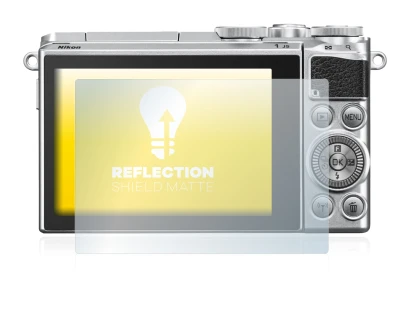 Image of the device Nikon 1 J5 with a wide variety of screen protectors.