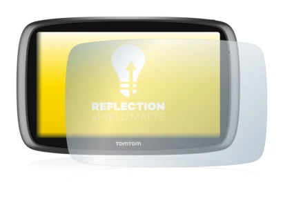 Image of the device TomTom GO 6100 with a wide variety of screen protectors.