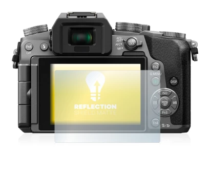 Image of the device Panasonic Lumix DMC-G70 with a wide variety of screen protectors.