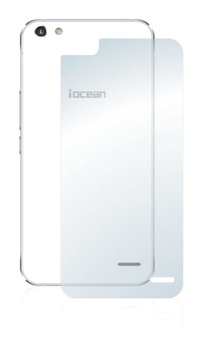 Image of the device iOcean X9 (Back) with a wide variety of screen protectors.