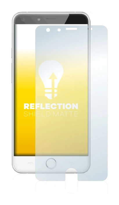 Image of the device Ulefone Be Touch with a wide variety of screen protectors.