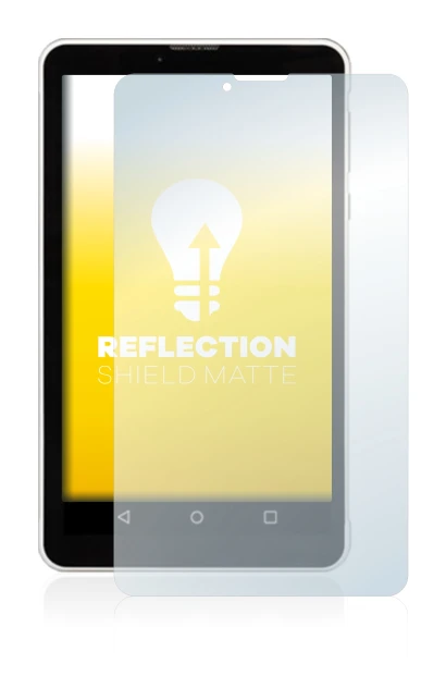 Image of the device Chuwi Vi7 with a wide variety of screen protectors.