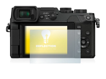Image of the device Panasonic Lumix DMC-GX8 with a wide variety of screen protectors.