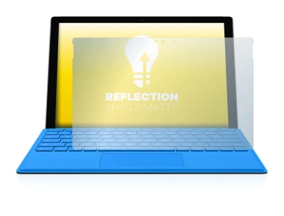 Image of the device Microsoft Surface Pro 4 with a wide variety of screen protectors.