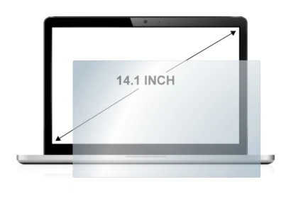 Image of the device with a wide variety of screen protectors.