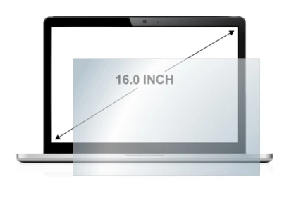 Image of the device with a wide variety of screen protectors.