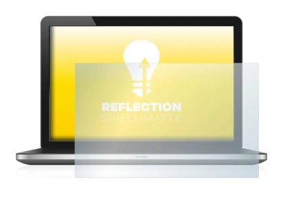 Image of the device with a wide variety of screen protectors.