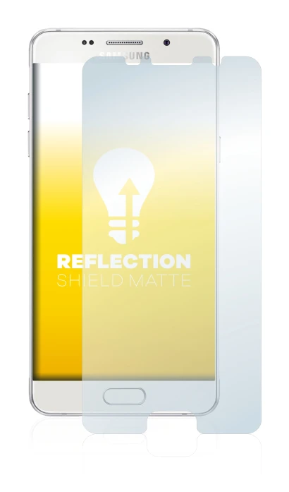 Image of the device Samsung Galaxy A5 2016 with a wide variety of screen protectors.