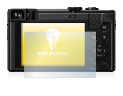 Image of the device Panasonic Lumix DMC-TZ81 with a wide variety of screen protectors.