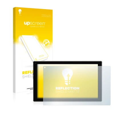 Front side of a product packaging with the brand logo upscreen. Next to it is the device Blaupunkt Endeavour 101M shown with t