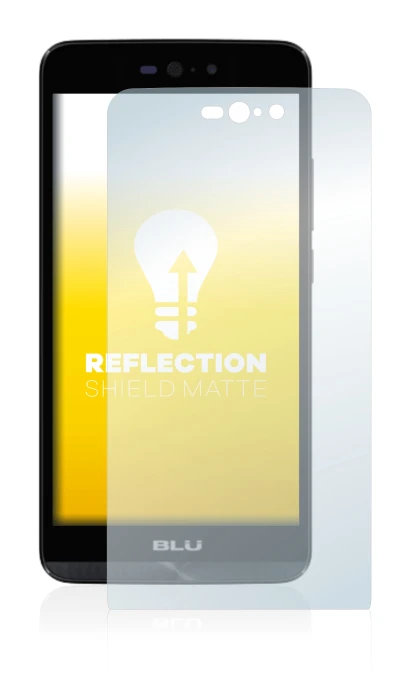 Image of the device BLU Dash X LTE with a wide variety of screen protectors.