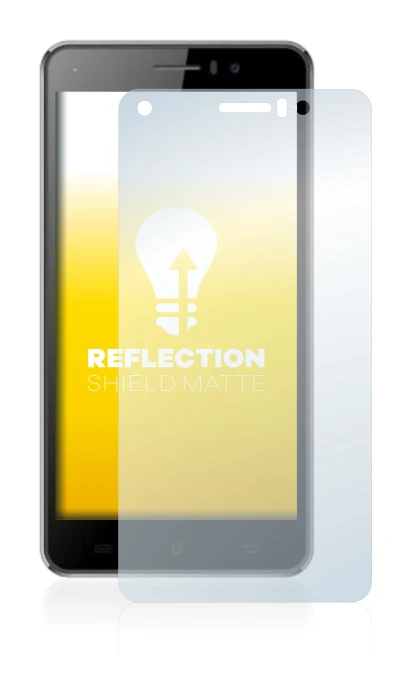 Image of the device Cubot Rainbow with a wide variety of screen protectors.