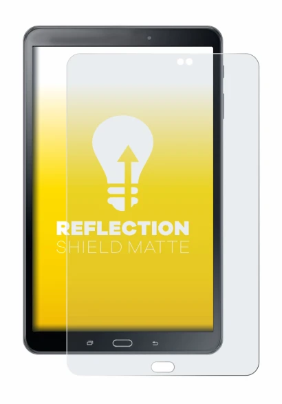 Image of the device Samsung Galaxy Tab A 10.1 2016 SM-T585 with a wide variety of screen protectors.