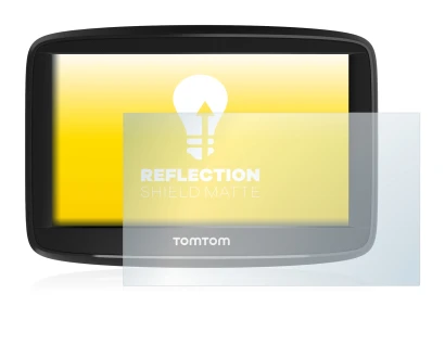 Image of the device TomTom Start 52 with a wide variety of screen protectors.