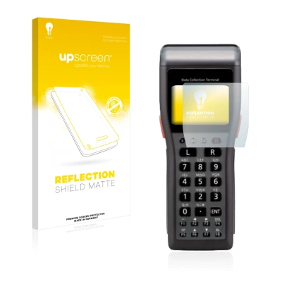 Front side of a product packaging with the brand logo upscreen. Next to it is the device Casio DT-930 shown with the correspon