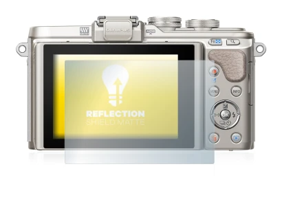 Image of the device Olympus PEN E-PL8 with a wide variety of screen protectors.