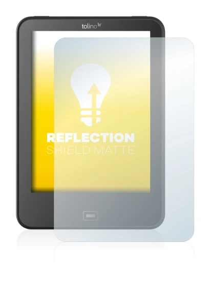 Image of the device Tolino Vision 4 HD with a wide variety of screen protectors.