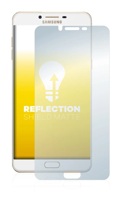 Image of the device Samsung Galaxy C9 Pro with a wide variety of screen protectors.