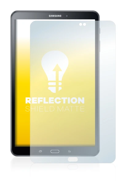 Image of the device Samsung Galaxy Tab A6 10.1" 2016 with a wide variety of screen protectors.