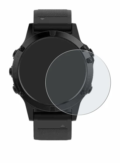 Image of the device Garmin Fenix 5 (47 mm) with a wide variety of screen protectors.