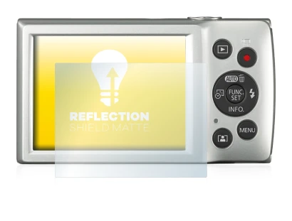 Image of the device Canon Digital Ixus 185 with a wide variety of screen protectors.