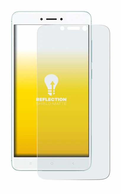 Image of the device Xiaomi Redmi 4X with a wide variety of screen protectors.