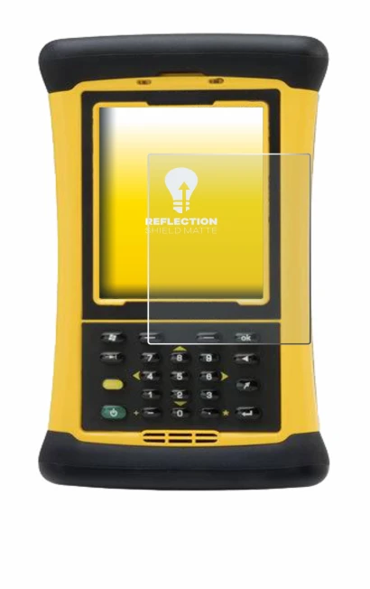 Image of the device Trimble Nomad 1050XE with a wide variety of screen protectors.
