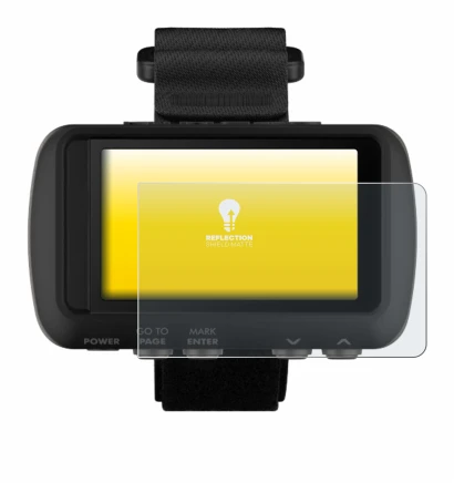 Image of the device Garmin Foretrex 601 with a wide variety of screen protectors.
