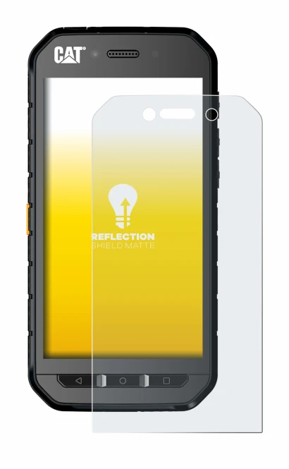 Image of the device Caterpillar Cat S41 with a wide variety of screen protectors.