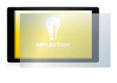 Image of the device Amazon Fire HD 10 2017 (7th Gen.) with a wide variety of screen protectors.