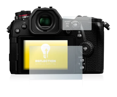 Image of the device Panasonic Lumix DC-G9 with a wide variety of screen protectors.