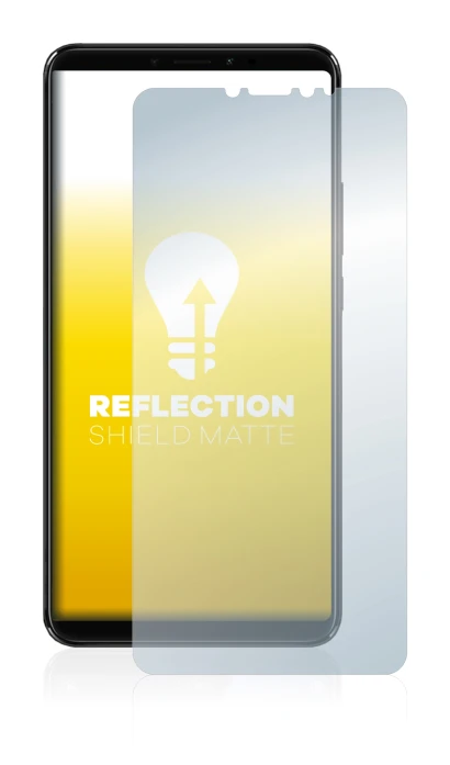 Image of the device Xiaomi Mi Max 3 with a wide variety of screen protectors.