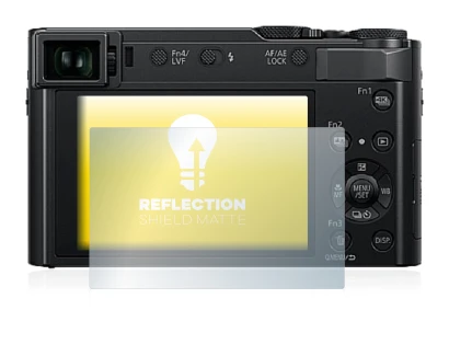 Image of the device Panasonic Lumix DC-TZ202 with a wide variety of screen protectors.