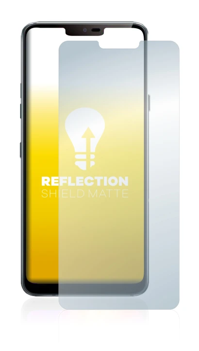 Image of the device LG G7 ThinQ with a wide variety of screen protectors.