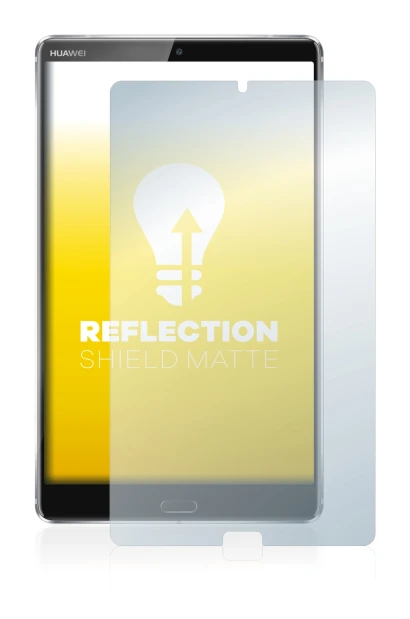 Image of the device Huawei MediaPad M5 8.4 with a wide variety of screen protectors.