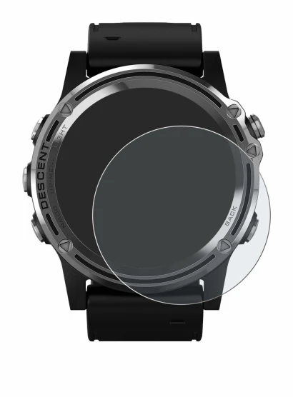 Image of the device Garmin Descent Mk1 with a wide variety of screen protectors.