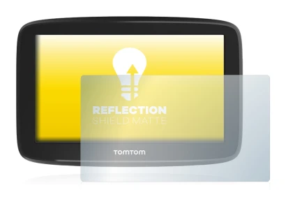 Image of the device TomTom GO Basic 5" with a wide variety of screen protectors.