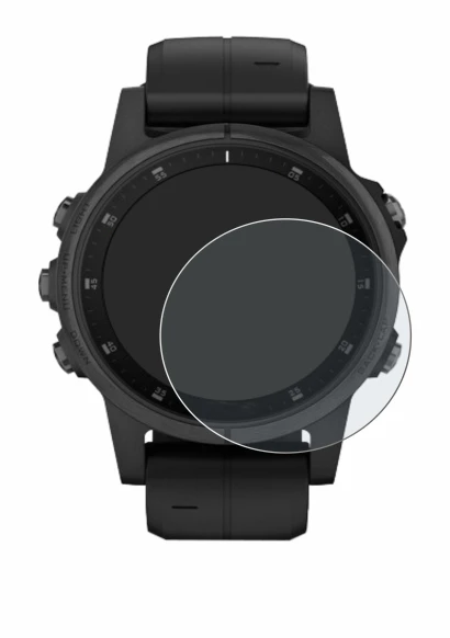 Image of the device Garmin Fenix 5S Plus (42 mm) with a wide variety of screen protectors.