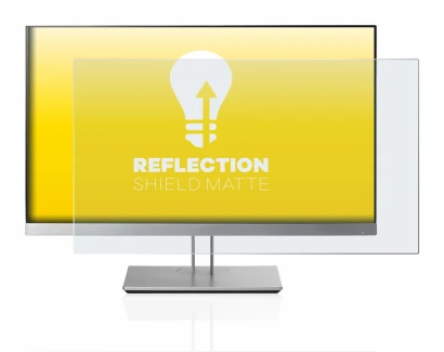 Image of the device HP EliteDisplay E233 with a wide variety of screen protectors.