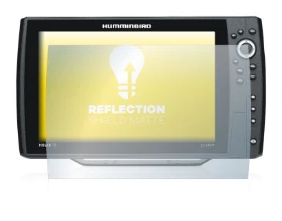 Image of the device Humminbird Helix 12 with a wide variety of screen protectors.