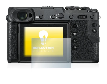 Image of the device Fujifilm GFX 50R with a wide variety of screen protectors.