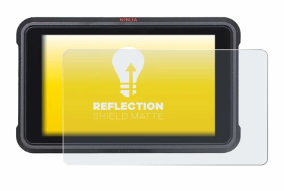 Image of the device Atomos Ninja V with a wide variety of screen protectors.