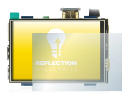 Image of the device Raspberry Pi Touchscreen (3.5") with a wide variety of screen protectors.